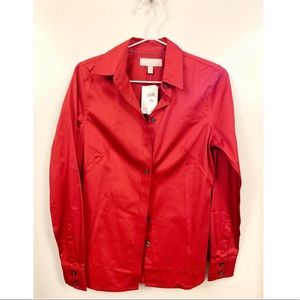 Banana Republic red shirt NWT